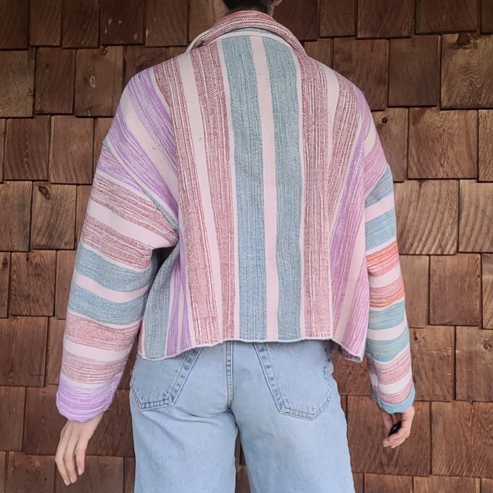 Handmade blanket coat - Picture 5 of 6
